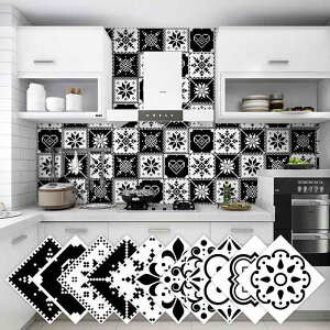 �E�H�[���X�e�b�J�[ �^�C���V�[�� �L�b�`�� �o�X���[�� ����� �h�� �h�� �h�� �����C�N�V�[�g DIY ���ȔS�� �􉽊w�͗l ���� ���m�g�[�� ���� �}�b�g ����� ���r���O �_�C�j���O(x2)