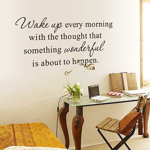 EH[XebJ[  At@xbg Wake Up Every Morning p bZ[W  \Ă͂ PVC ǎV[ h rO Q  q ItBX X ǃfR[V m