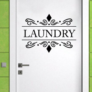 EH[XebJ[ laundry bathroom pantry hATC Ǘp V[ h h PVC Vv _ [ fR[V(x2)