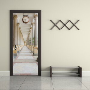 �h�A�X�e�b�J�[ 3D ���� PVC�� ���ȔS�� �h�A�V�[�g �����C�N�V�[�g �ǎ� �E�H�[���f�R���[�V���� �Q�� ���r���O ���� �I�t�B�X �X�ܗp �ȒP�\��t��