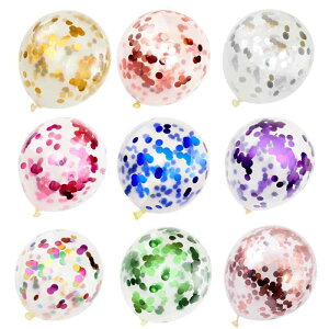 バルーン 風船 40cm 厚手 透明 グリッター ラメ 誕生日 バースデー パーティー 結婚式 ウェディング ライブ配信 SNS撮影 イベント 背景 装飾 飾り付け