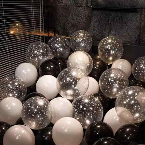 バルーン クリア 透明 星柄プリント ラテックスゴム風船 誕生日 バースデー 結婚式 ウェディング プロポーズ パーティー イベント 記念日 お祝い サプライズ デコレーション 装飾 飾り付け