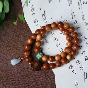 ブレスレット 崖柏 木製 1.0cm珠 アベンチュリン メノウ ヒスイ レトロ調 回紋ビーズ 蓮根モチーフビーズ 古風金細工 シンプル ナチュラル