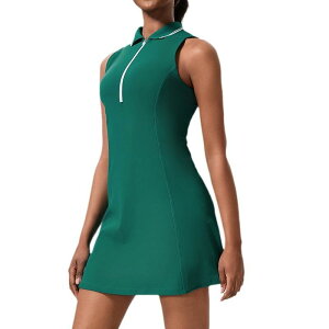 スコート レディース フィットネス ランニング ゴルフ テニス バドミントン アウトドア ショート丈 ハイウエスト 吸汗速乾 伸縮性 ポリエステル スタイルアップ