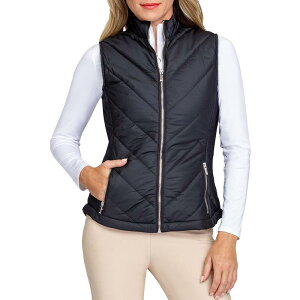 ダウンベスト レディース フード付き ノースリーブ 防風 キルティング パファー 秋冬 軽量 保温 防寒 スポーツ アウトドア ゴルフ 普段使い レジャー ポリエステル 黒 ブラック