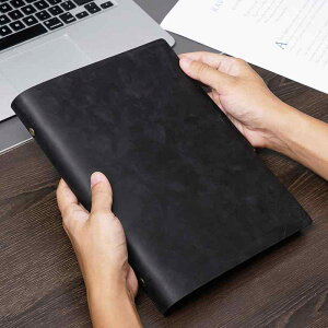 ノート B5 ルーズリーフ バインダー 本革 牛革 レトロ ハンドメイド 9穴 厚手 多機能 スケッチブック 日記帳 ビジネス 普段使い 高品質 上質紙