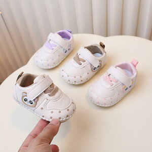 靴 ファーストシューズ ベビー 男の子 女の子 よちよち歩き ソフトソール マジックテープ かわいい キャラクター 合成皮革 ピンク カーキ パープル 通年 1歳〜3歳頃