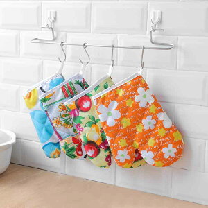 キッチン オーブンミトン 電子レンジ 手袋 耐熱 断熱 やけど防止 綿 コットン 厚手 花柄 鍋つかみ ベーキング 製菓 料理 調理