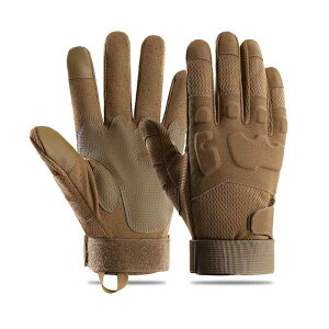 グローブ メンズ 男性用 タクティカル フルフィンガー タッチパネル対応 滑り止め リストガード スポーツ トレーニング アウトドア サイクリング 自転車 バイク サバゲー 通気性 マイクロフ