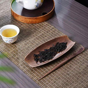 茶道具 黒檀 黒胡桃 無垢材 天然木 木製 伝統的 和風 茶則 茶匙 茶杓 2点セット 茶道用具 茶器 お茶用品 普段使い 来客用 上質 高級感 ギフト