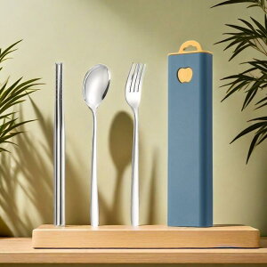 カトラリー ステンレス製 箸 スプーン フォーク 3点セット 携帯用 収納ケース付き 学生 会社員向け 通勤 オフィス ランチ 普段使い アウトドア シンプル モダン 鏡面仕上げ スリム コンパク