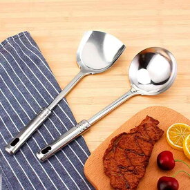 調理器具 ステンレス製 キッチンツール セット 家庭用 ターナー フライ返し しゃもじ お玉 穴あきお玉 滑り止め 耐熱