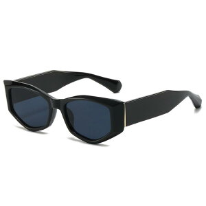 サングラス レディース キャットアイ 変形 ユニーク 個性的 欧米風 ランウェイ インスタ風 お出かけ おしゃれ パーティー PC素材 UVカット 黒 ヒョウ柄 茶 秋冬