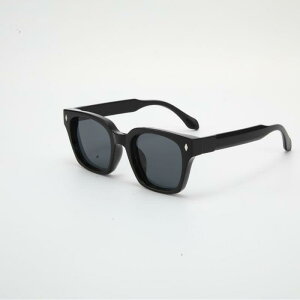 サングラス メンズ レディース 欧米風 レトロ ビッグフレーム スタッズ 個性的 おしゃれ スクエア UV400カット PC素材 ファッション 普段使い アウトドア 旅行 ドライブ 紫外線対策 黒 茶 緑 青