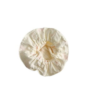 ベビー 帽子 男の子 女の子 春夏 薄手 綿 コットン 柔らかい 調節可能 日よけ UVカット 紫外線対策 つば広 クマ柄 バケットハット サファリハット アウトドア お出かけ