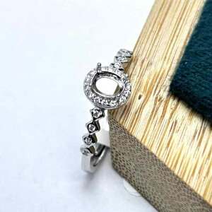 w֋g fB[X S925 X^[OVo[  zCgS[hbL I[o 4mm 5mm TCY\ t[TCY DIYp nhCh  J[Xg[  O AN