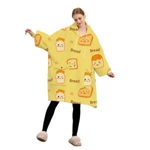 着る毛布 大人用 ゆったり オーバーサイズ フード付き プルオーバー 厚手 ふわふわ もこもこ シェルパ フランネル ポリエステル ルームウェア 部屋着 防寒 暖かい 保温 秋冬
