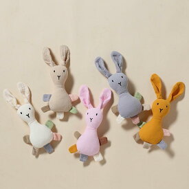 ぬいぐるみ ベビー 赤ちゃん うさぎ ラトル 歯固め 噛むおもちゃ ふわふわ 布製 抱き枕 寝かしつけ 添い寝 安眠 快眠 出産祝い ギフト プレゼント 安心 安全 0歳 1歳 2歳 3歳 幼児