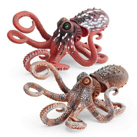 知育玩具 キッズ 子供 海洋生物 超大型 タコ オクトパス リアル フィギュア PVC製 学習 観察力 卓上 デスク インテリア 置物 スタティックモデル