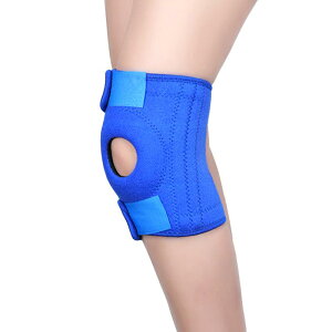 膝サポーター 男性用 メンズ シリコン スプリング 調整機能付き 滑り止め スポーツ ランニング サイクリング 登山 フィットネス 膝蓋骨 膝関節 保護 衝撃吸収 安定 ポリエステル繊維