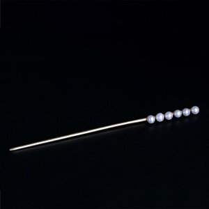 ヘアアクセサリー レディース S925シルバー 電気メッキ加工 淡水パール 簪 かんざし ヘアスティック シンプル おしゃれ レトロ 和風 6粒パール まとめ髪 アップスタイル 結婚式 パーティー お