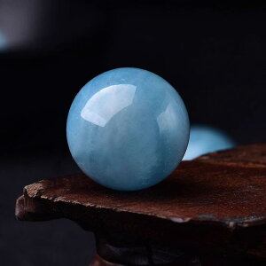 天然石 アクアマリン クリスタル 丸玉 大玉 開運お守り 所願成就 ラッキーアイテム 幸運 置物 インテリア ブレスレット ペンダントトップ ビーズ パーツ 多用途 ヒーリング モダン シンプル