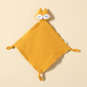 ベビーおもちゃ 赤ちゃん用 ぬいぐるみ 安眠タオル コットン ハンドパペット 口に入れても安心 歯固め ぐずり対策 寝かしつけアイテム 動物デザイン ふわふわ かわいい