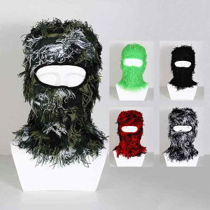 バラクラバ 男女兼用 ユニセックス アウトドア スポーツ サイクリング スキー スノーボード 自転車 バイク 防寒 防風 裏起毛 フリース 保温 フェイスマスク 目出し帽 ポリエステル素材 秋冬(