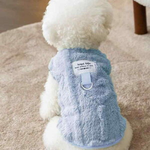 ペットウェア ドッグウェア 猫服 小型犬 子犬 子猫 ハーネス対応 リード接続可 秋冬 防寒 保温 暖かい 裏起毛 フリース 綿 コットン 四脚カバーオール お散歩 抜け毛対策 トイプードル ビシ