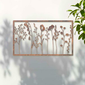 壁飾り アイアン製 ブラック アンティーク調 錆風 シンプルモダン ウォールアート 寝室 リビング 玄関 ダイニング デコレーション おしゃれ オブジェ(x2)