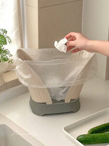 ゴミ箱 家庭用 キッチンカウンター 卓上 リビング 寝室 折りたたみ式 フタなし 生ごみ ダストボックス プラスチック製 スクエア型 小型 コンパクト 省スペース おしゃれ 収納