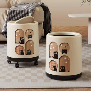 ゴミ箱 家庭用 高級感 フタ付き キャスター付き 大容量 多機能 ダストボックス 寝室 リビング 室内 プラスチック製 おしゃれ スイング式 プッシュ式 移動式