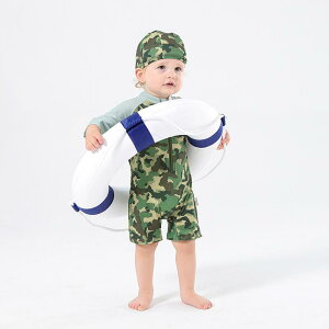 水着 スイムウェア 男女兼用 ベビー キッズ 子供 男の子 女の子 ワンピース 連体 半袖 ビーチ プール 海水浴 夏 レジャー 再生繊維 ポリエステル 吸水速乾