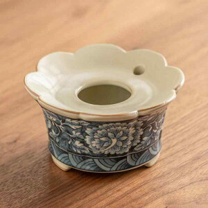 茶盤 汝窯焼き 陶磁器 豪華な花模様 レトロ アンティーク調 宋代風 高級感 精巧 茶壺置き ティーポットトレイ 水切り 干泡台 中国茶器 茶道具 おもてなし 国潮スタイル