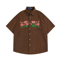 楽天市場】薔薇刺繍 シャツ（トップス｜メンズファッション）の通販