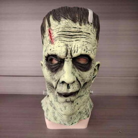 仮面 ハロウィン ホラー フランケンシュタイン ラテックス マスク コスプレ 変装 お化け屋敷 肝試し パーティー イベント 小道具