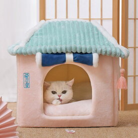 犬小屋 猫ハウス 冬 ペットベッド 秋冬用 犬 猫 ベッド ドーム ペットハウス 犬 キャットハウス ペットベッド ドーム型 2way 大きめ 猫用 ペット小屋 滑り止め 小型犬 ペット ベッド 猫小屋 おしゃれ 毛が抜けにくい XMTAN