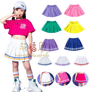 �y6%OFF�N�[�|���z �_���X�ߑ� ���̎q �X�J�[�g �p�[�v�� �s���N �O���[�� �C�G���[ �u���[ �z���C�g �o�� �L�b�Y �X�J�[�g hiphop K-pop ���� �c�̕� ���o�� �q���_���X �K�[���Y �X�J�[�g ���\��