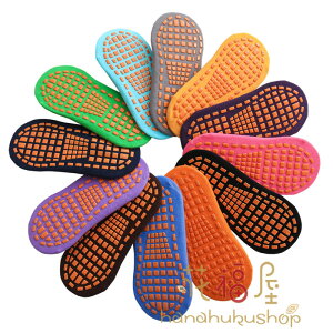 靴下、トランポリン、遊園地、滑り止め靴下 5足セット 小児童 大児童 成人男女 靴下 滑り止め靴下 ヨガ 室内遊園地 靴下 ブラック ネイビー グレー オレンジ グリーン パープル ブルー バラ