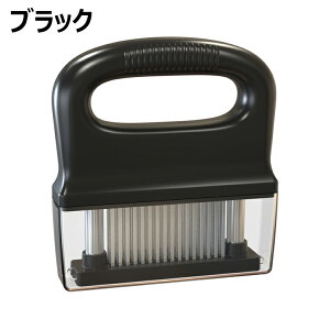 【時間限定!対象商品10%OFFクーポン】ミートテンダライザー 肉筋切り器 肉叩き 48刃 ステンレス製 肉刺し器 肉の筋切り器 ステンレススチール 手持ち 分解して洗浄できるステーキテンダラ