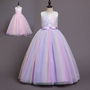 子供ドレス フラワーガール 子どもドレス ワンピース カート 140 セール ピアノ 発表会 結婚式 ピンク 子どもドレス ブルー レース 刺繍と柔らかいチュールの広がりが可愛い フォーマルドレ