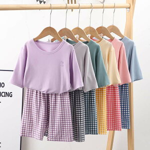 親子ペア パジャマ キッズ 女の子 男の子 子供服 ルームウェア 上下セット Tシャツ 半袖 七分袖 ショートパンツ セットアップ ベビー服 部屋着 赤ちゃん ジュニア おしゃれ 可愛い レディー