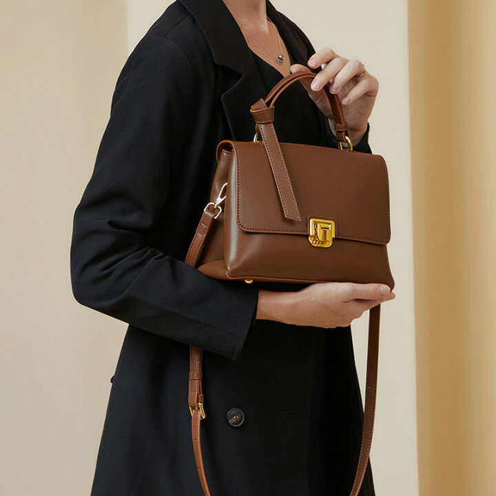 楽天市場】レザー ショルダーバッグ 2way 本革 牛革 トートバッグ  