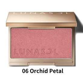 【 チーク 06 Orchid Petal 】LUNASOL ルナソル カラーリングシアーチークス (グロウ) 04 Misty Veil 05 Spring Breath 06 Orchid Petal EX09 Fresh Daylight (限定)