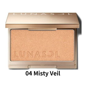 【 チーク 04 Misty Veil 】LUNASOL ルナソル カラーリングシアーチークス (グロウ) 04 Misty Veil 05 Spring Breath 06 Orchid Petal EX09 Fresh Daylight (限定)