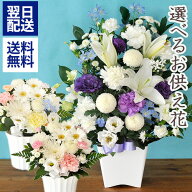 お供え 花 仏花 選べる 洋花を使った旬のおまかせ お供え花 Lサイズ S M 供花 法事 喪中 画像配信 お悔や…