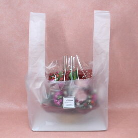 【生花アレンジメント専用オプション】生花アレンジメント持ち運び用手提げ袋/生花アレンジメント商品と同時に購入してください。袋のみでの販売は承れません。