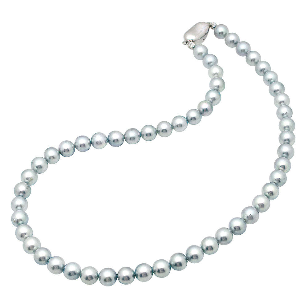 ネックレス グレー 真珠 あこや真珠の人気商品・通販・価格比較 - 価格.com