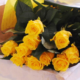 黄色いバラ 花束 花束 ギフト バラ 花束 10本 誕生日 花 ギフト 誕生日花束 バラ 黄色いバラの花束10本 薔薇 ばら 誕生日に贈る花束 結婚記念日 発表会 送料無料 黄色いバラ10本の花束