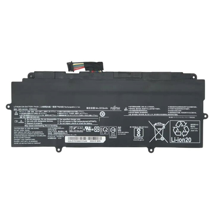 楽天市場】純正 Fujitsu 富士通 LIFEBOOK WU2/F3 WU2/E3 UH90/F3 UH90 